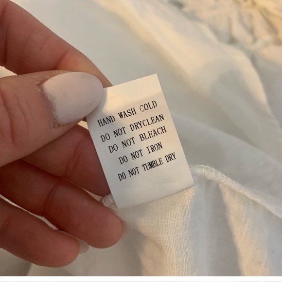 Perfectly Priscilla Embroidered Scalloped Trim Tie Front Blouse Top Size 2XL - Picture 4 of 6